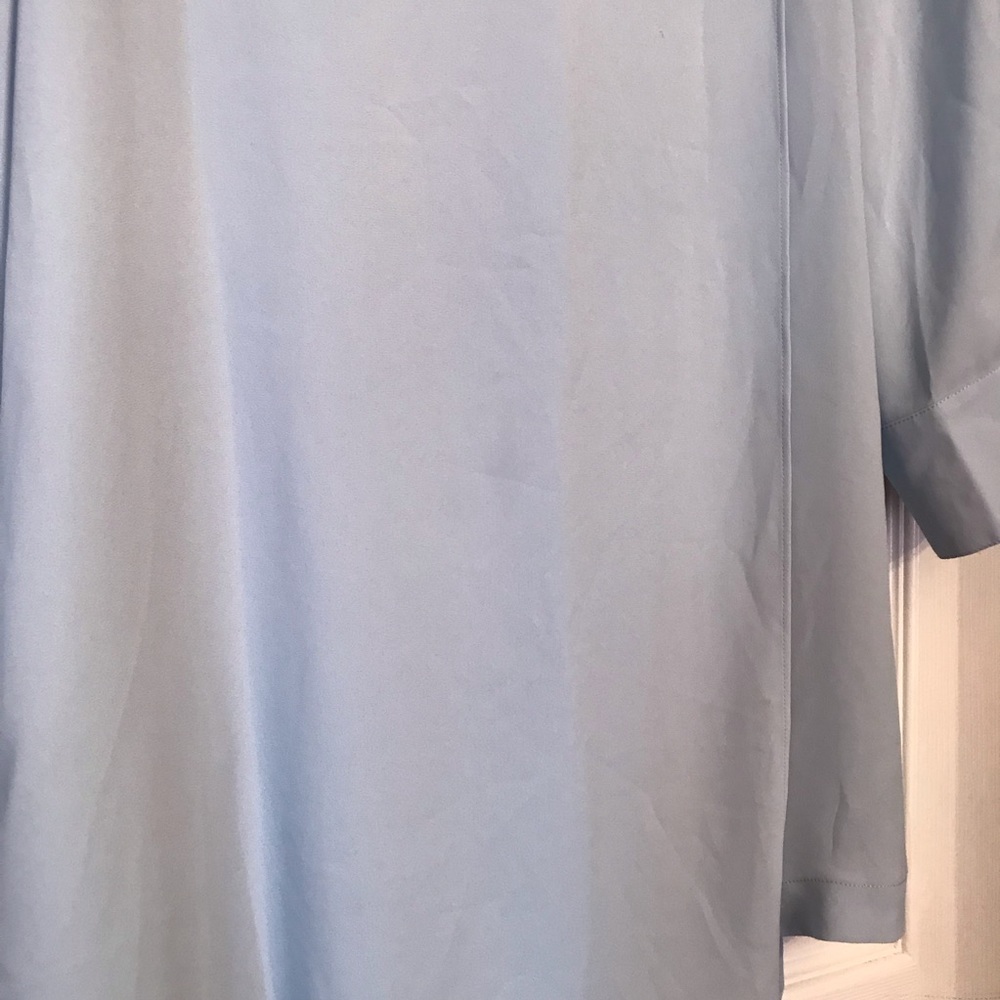 BCBG Maxazria Aston Smock dress dusty blue - Picture 7 of 8